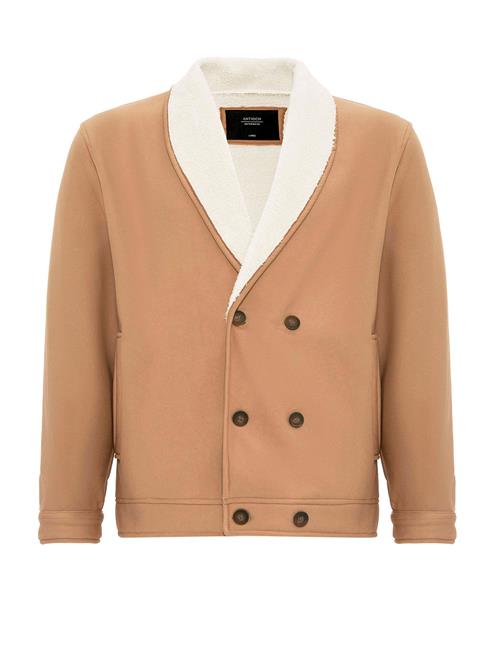 Antioch Overgangsfrakke  cappuccino / hvid