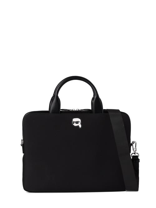 Karl Lagerfeld Laptoptaske  sort / hvid