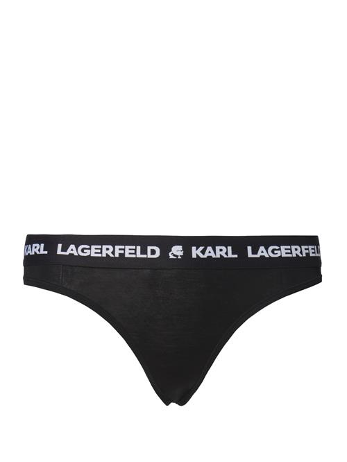 Karl Lagerfeld String  sort / hvid