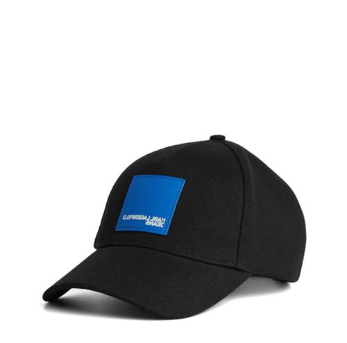 KARL LAGERFELD JEANS Hætte  blå / sort / hvid