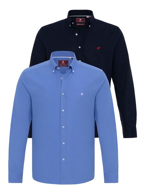 Williot Skjorte  blå / rød / hvid