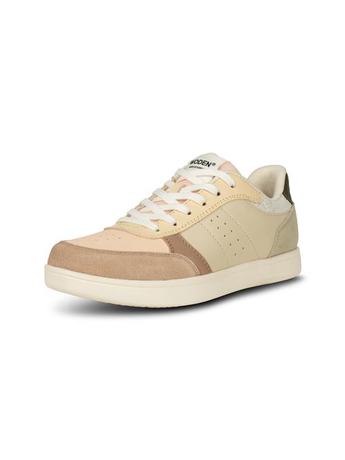 WODEN Sneaker low 'Bjork Mix'  creme / sand / lyserød