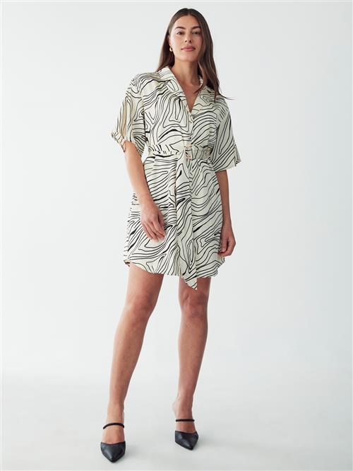 Willa Blusekjole 'MAISEY'  sort / hvid