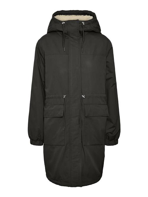 VERO MODA Overgangsfrakke  sort