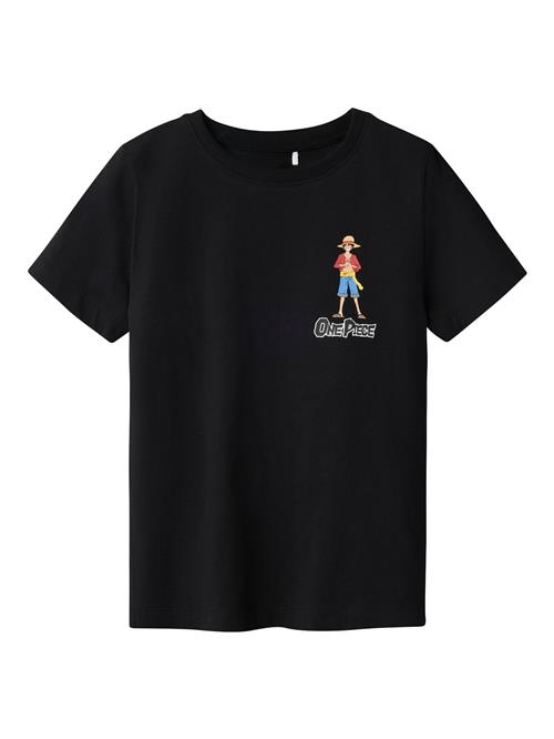 NAME IT Shirts 'NKMDio'  nude / blodrød / sort / hvid