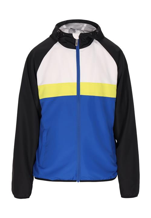 Mo ATHLSR Overgangsjakke  mørkeblå / lysegul / sort / hvid