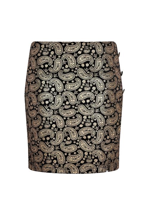 IZIA Nederdel  guld / sort