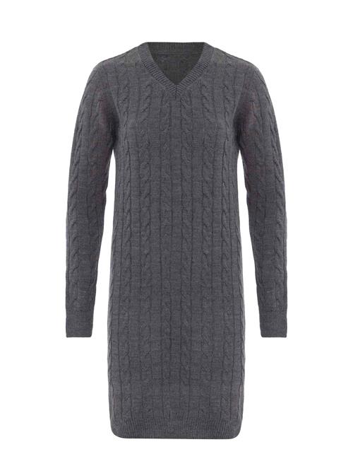 Moxx Paris Strikkjole  grå