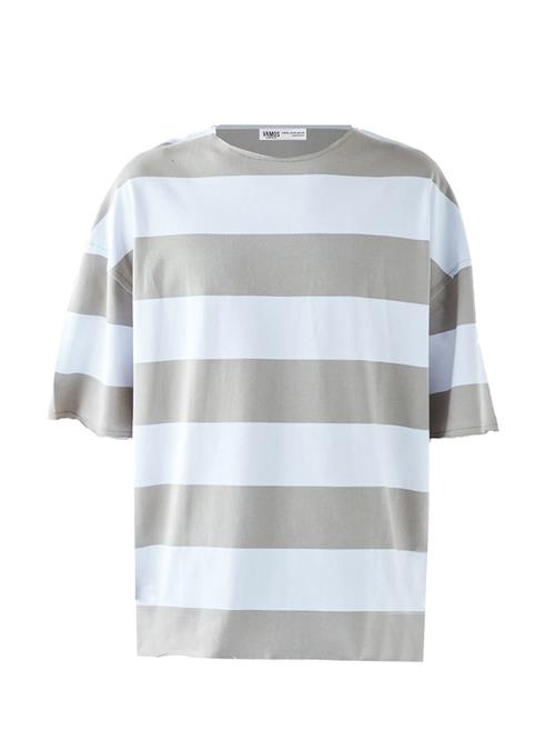 VAMOS CLO Bluser & t-shirts  khaki / hvid