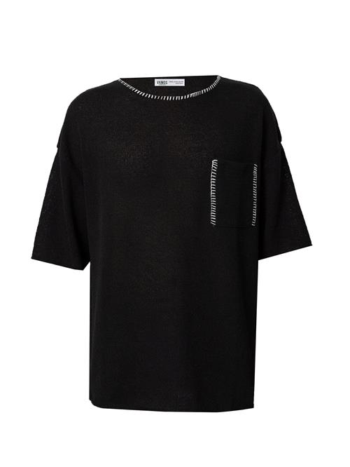 VAMOS CLO Bluser & t-shirts  sort / hvid