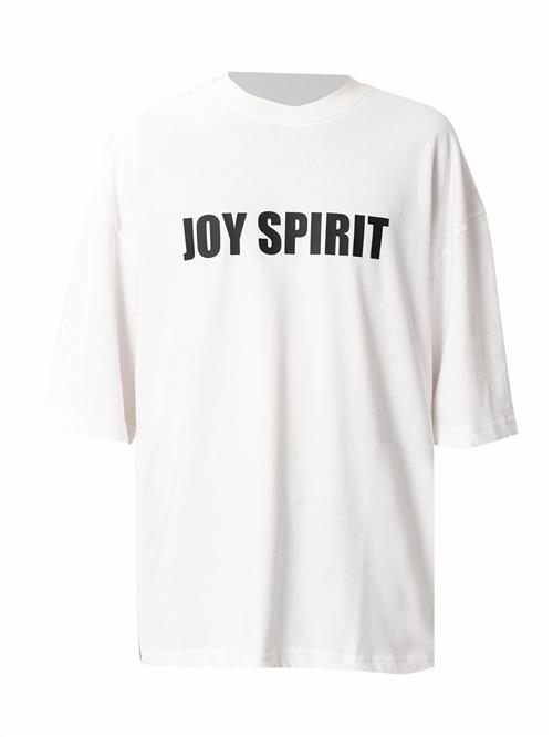 VAMOS CLO Bluser & t-shirts  ecru / sort