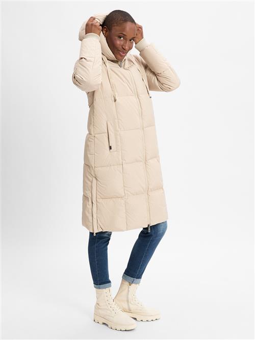 MOS MOSH Vinterfrakke  beige