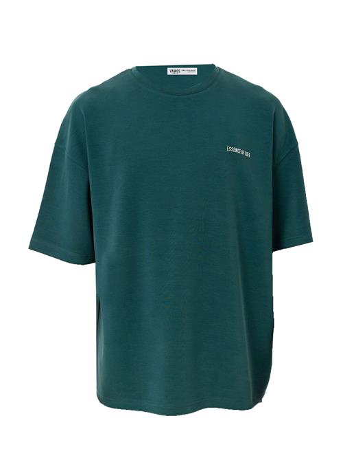 VAMOS CLO Bluser & t-shirts 'Japanese Iris'  mørkegrøn