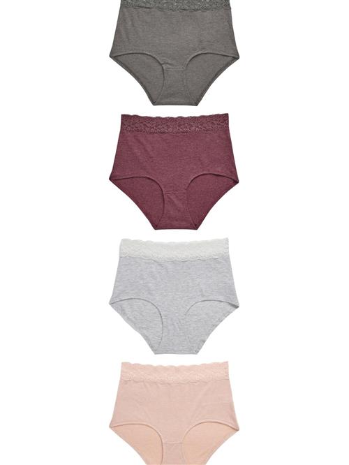 Next Slip  grå / lyserød / bordeaux