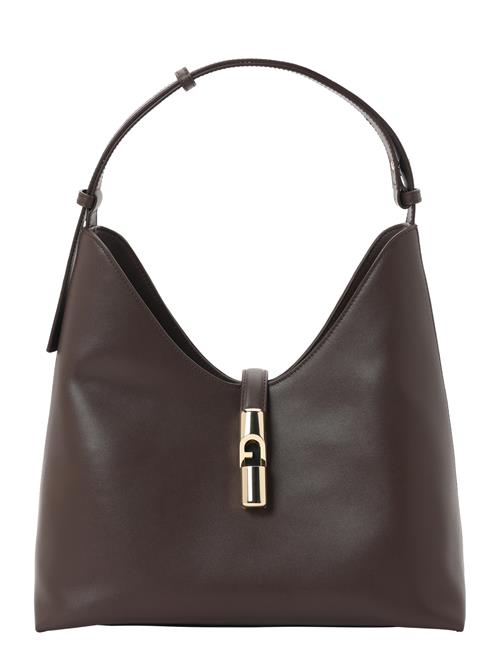 FURLA Skuldertaske 'Goccia'  choko