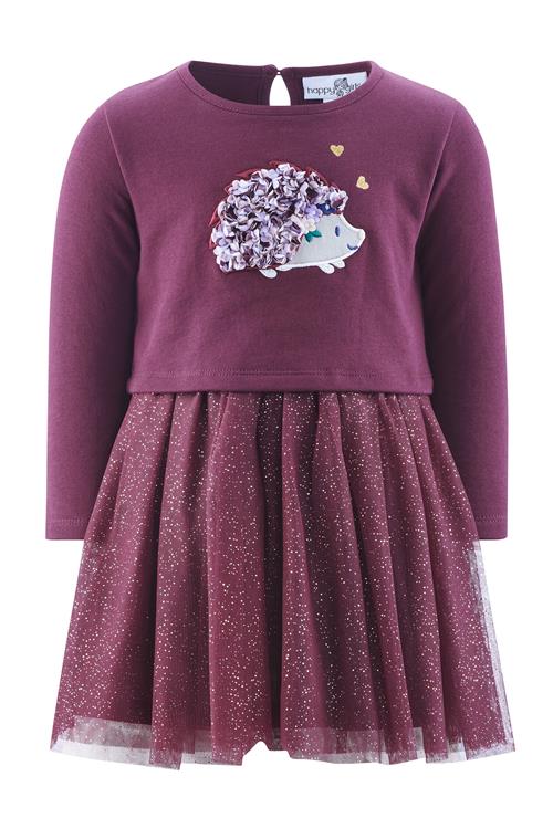 Se happy girls Kjole  lilla / bær / sølv / hvid hos About You