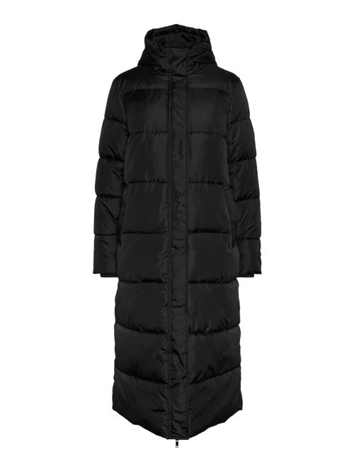 PIECES Vinterfrakke 'MADDIE'  sort