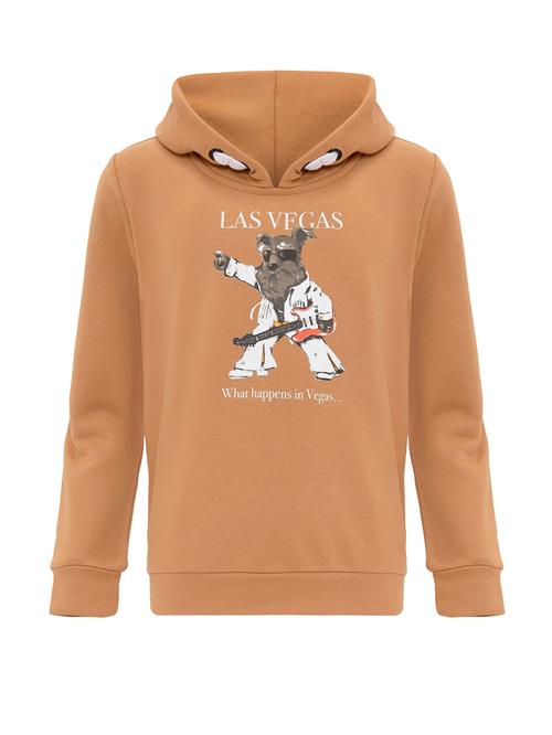 Williot Sweatshirt  karamel / sepia / hvid