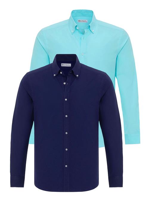 Dandalo Skjorte  aqua / mørkeblå