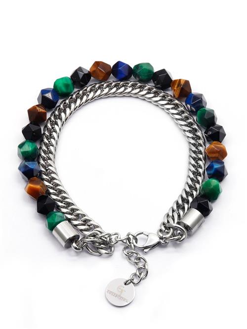 GT Collection Armbånd 'Faceted-Bead'  blandingsfarvet