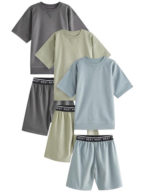 Se Next Nattøj  røgblå / mørkegrå / æble hos About You