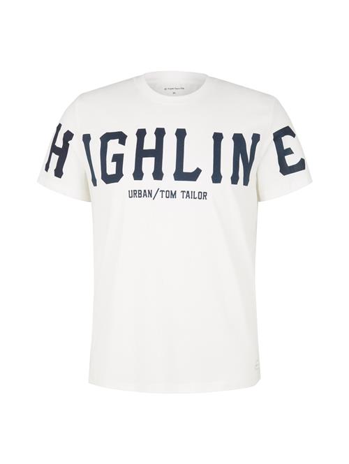 TOM TAILOR Bluser & t-shirts  marin / hvid