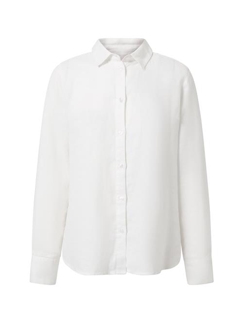 CASH-MERE.CH Bluse  hvid