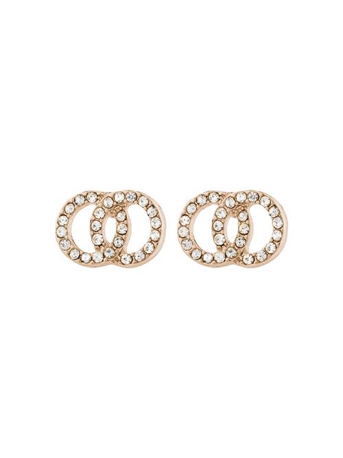 Pilgrim Øreringe 'Jolina'  rosa guld / hvid