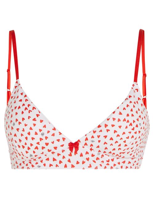Karl Lagerfeld BH  lys rød / sort / hvid