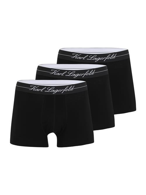 Karl Lagerfeld Boksershorts  sort / hvid