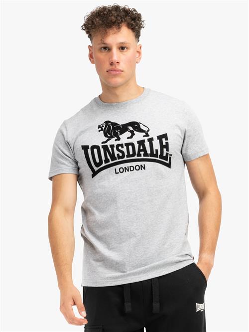 LONSDALE Bluser & t-shirts  grå / sort