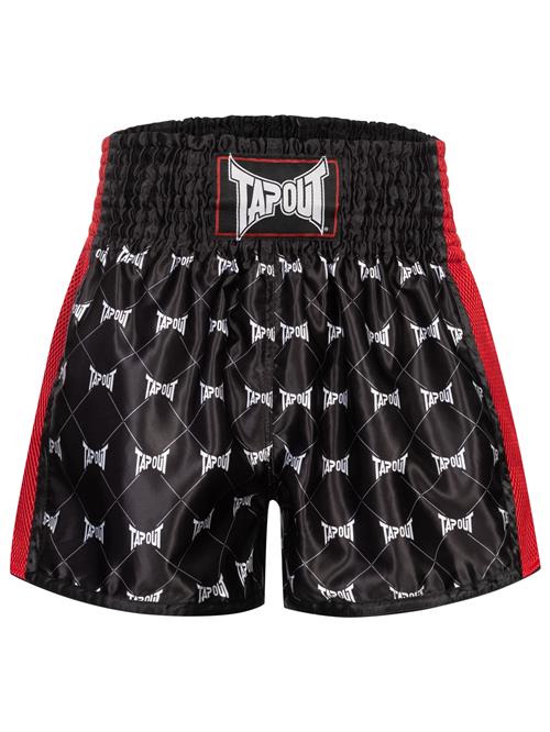 Tapout Sportsbukser 'Sorrento'  rød / sort / hvid