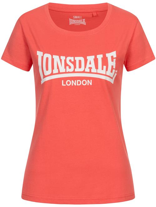 LONSDALE Shirts 'Cartmel'  laks / hvid