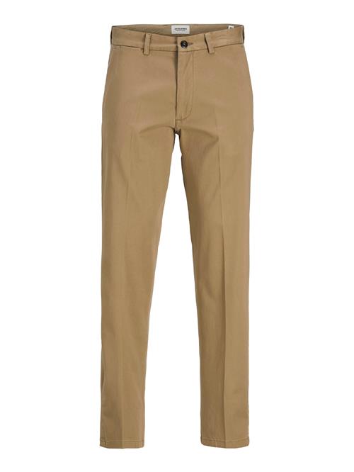 JACK & JONES Lærredsbukser 'JPSTKane Barret'  cappuccino
