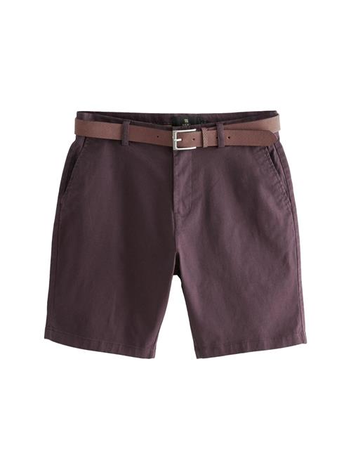 Next Lærredsbukser  lilla-meleret