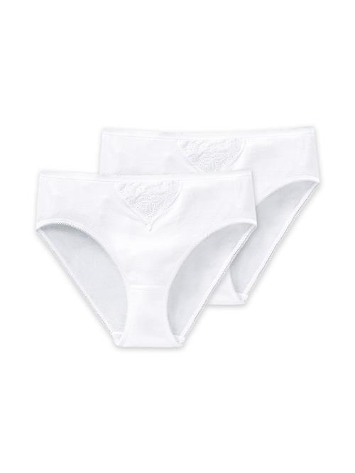 SCHIESSER Slip 'Essentials '  hvid