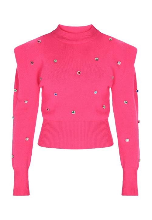 faina Pullover  blå / pink / rød / sølv