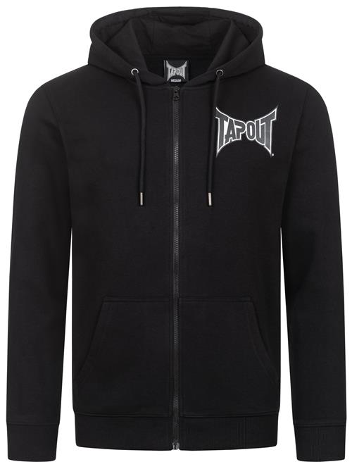Tapout Sweatjakke 'Octagon'  grå / sort / hvid