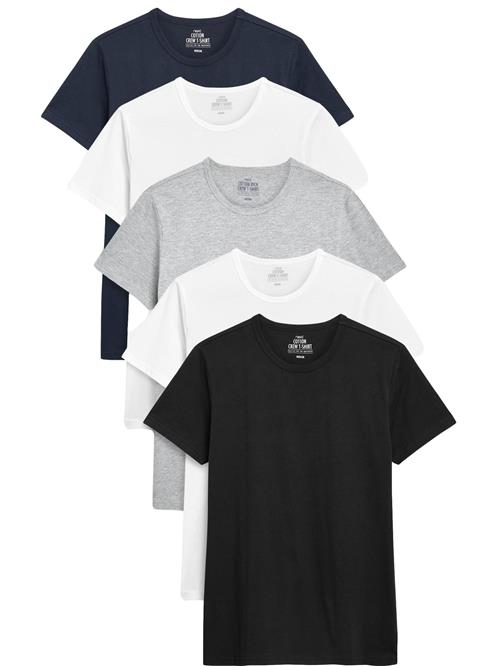 Next Bluser & t-shirts  natblå / grå-meleret / sort / hvid