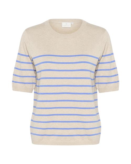 Kaffe Pullover 'KA Lizza'  lysebeige / violetblå