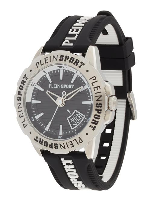 Plein Sport Analogt ur  sort / sølv / hvid