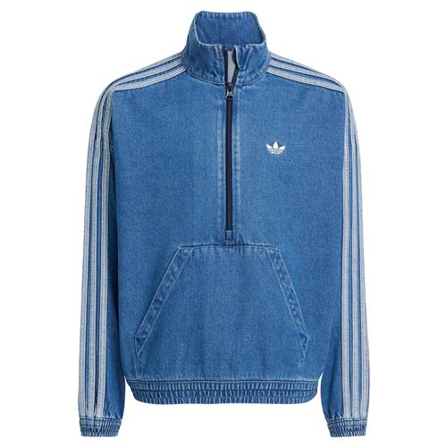 ADIDAS ORIGINALS Overgangsjakke 'Denim'  blå-meleret / hvid