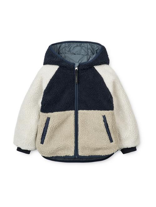 Liewood Overgangsjakke 'Jackson'  beige / lysebeige / marin / cyanblå