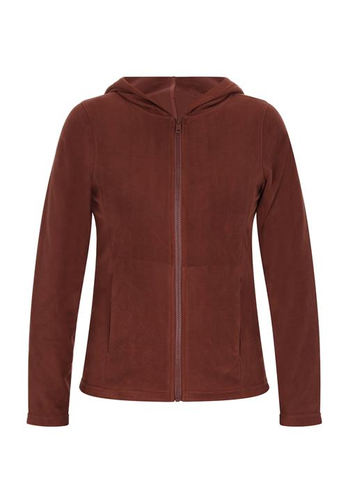 nolie Fleecejakke  rustbrun
