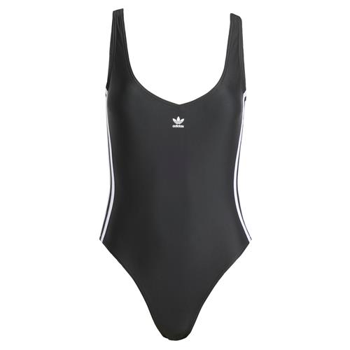 ADIDAS ORIGINALS Badedragt 'Adicolor'  sort / hvid