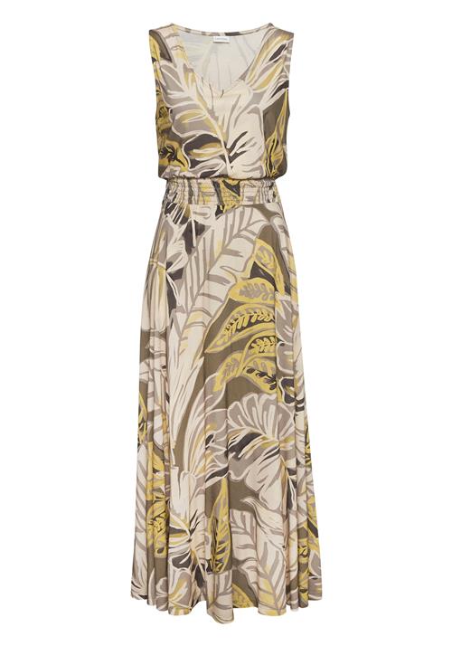 LASCANA Kjole  camel / lysebeige / gylden gul