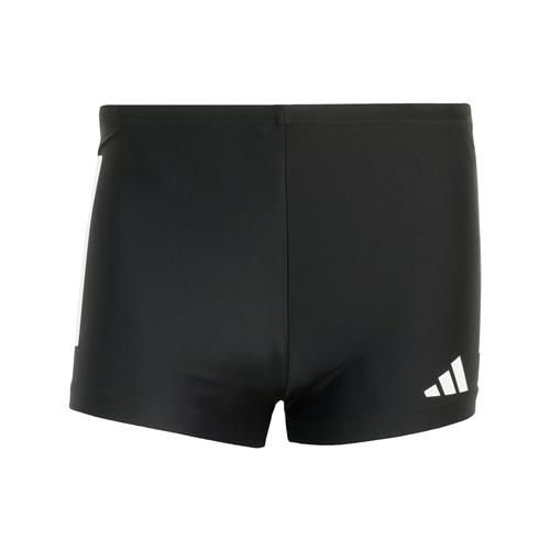 ADIDAS PERFORMANCE Sportsbadebukser '3-Stripes Swim Boxers'  sort / hvid