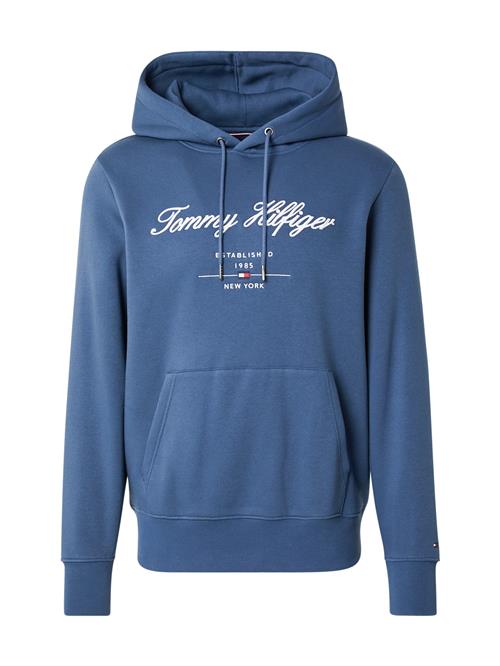 TOMMY HILFIGER Sweatshirt  blå / hvid