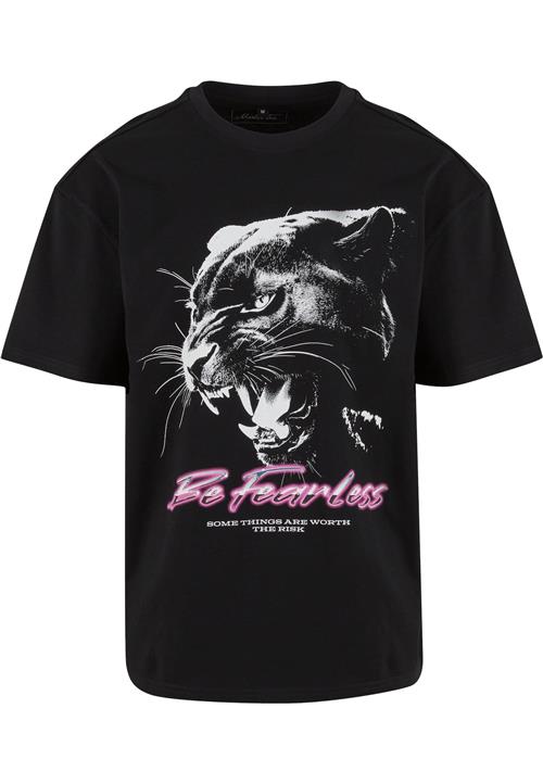 Mister Tee Bluser & t-shirts 'Be Fearless'  grå / lys pink / sort / hvid