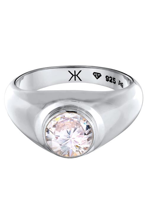 KUZZOI Ring  sølv / transparent